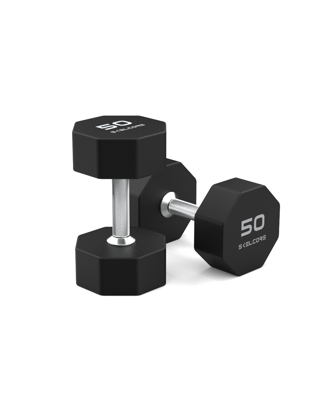 Skelcore 8 Sided Urethane Dumbbells LB
