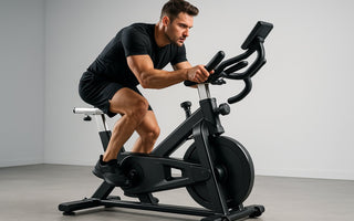 Adjustable bike resistance in a fitness facility