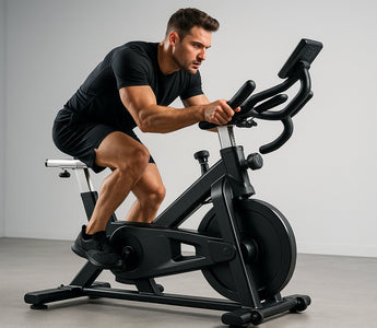 Adjustable bike resistance in a fitness facility