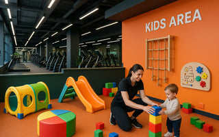 Gym Kids Club childcare area