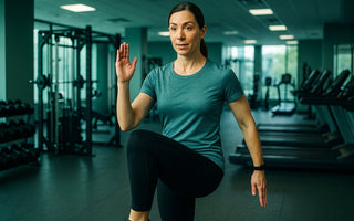 Low-impact cardio equipment zone for joint friendly training