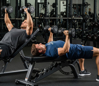 flat bench press versus incline bench press gym comparison