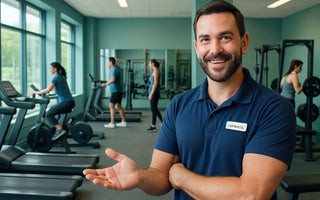 Gym floor showing respectful member behaviors and clear equipment flow
