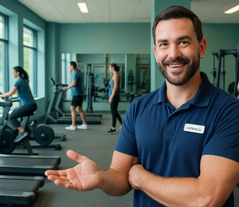 Gym floor showing respectful member behaviors and clear equipment flow