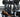 Plate-loaded vertical leg press in commercial gym setting