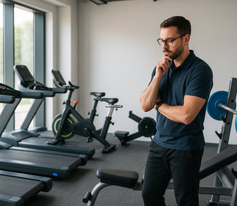 Gym with a variety of strength and cardio machines