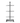 Skelcore Vertical Chrome Weight Plate Tree