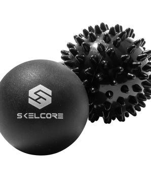 Skelcore Smooth and Spiky Massage Ball 2 Piece Set