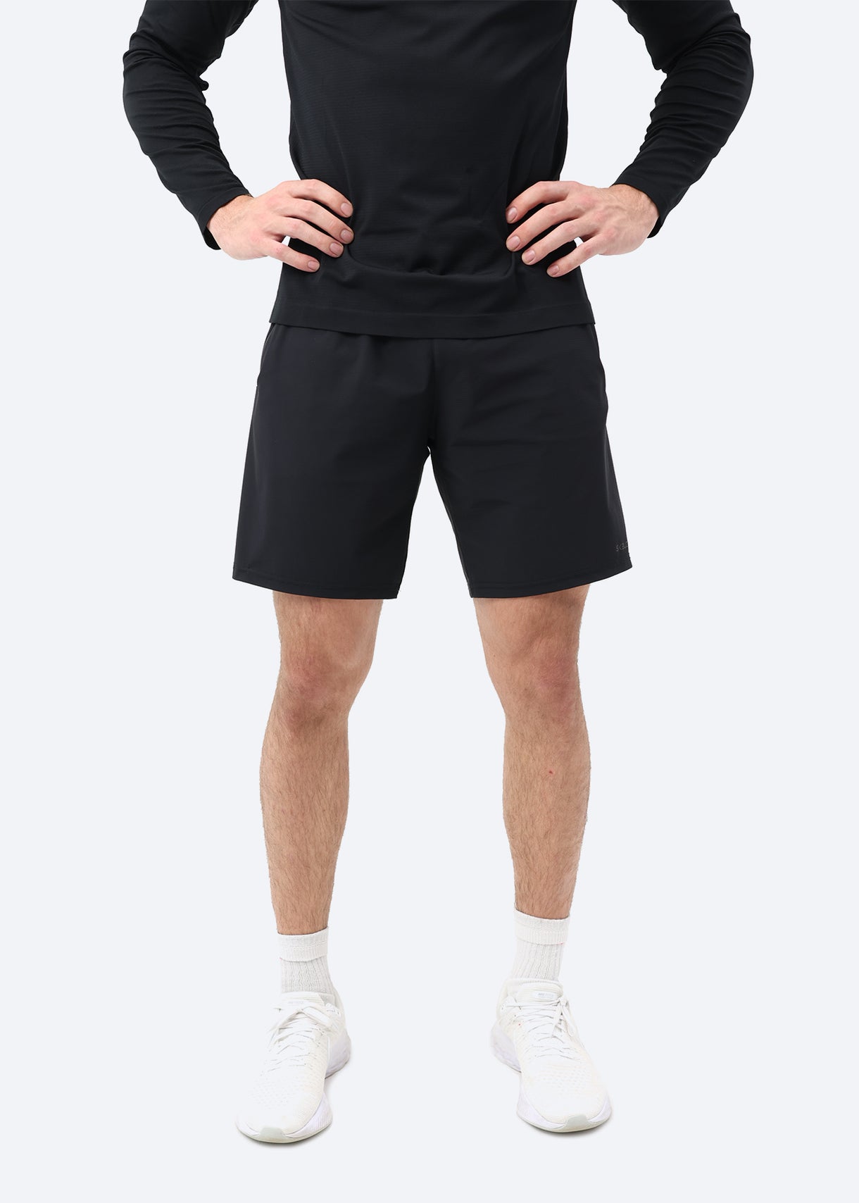 Skelcore Men's Training Short With Bonded Zips | Skelcore