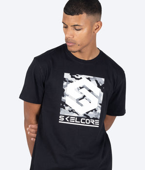 Skelcore Men's Camo Icon T-shirt Relaxed Fit