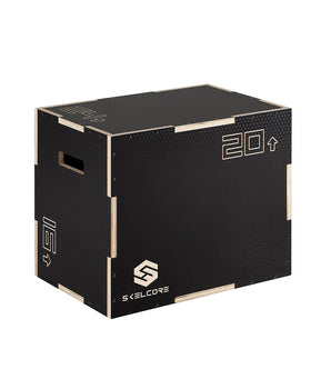 Skelcore 3 In 1 Anti-Slip Wooden Plyo Box 2