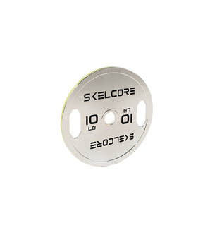 Skelcore Chrome Steel Powerlifting Weight Plate With Handle