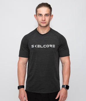 Skelcore Men's Performance Bold Short Sleeve Crew Neck Tee